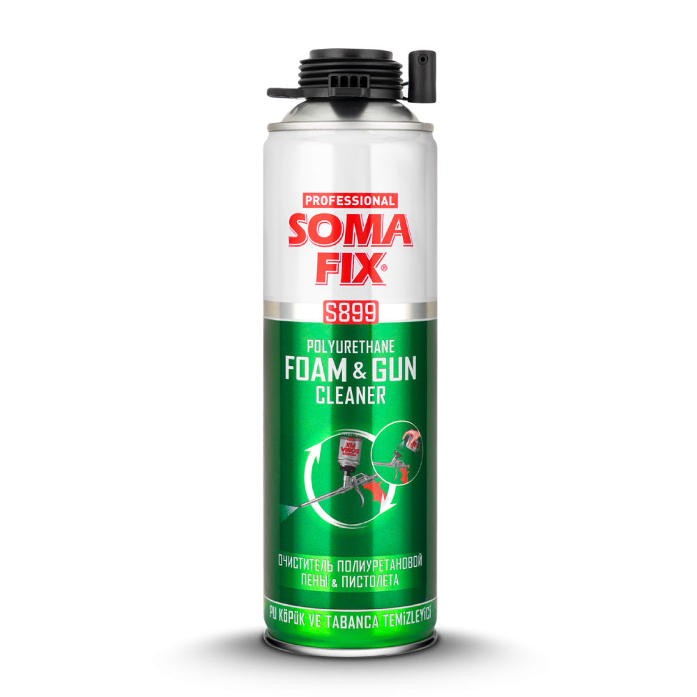 SOMAFIX Polyurethane Foam Cleaner S899 500ml – Fast & Effective Cleaning!