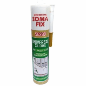 Somafix SE280 Clear Silicone 280g – Durable, Waterproof Sealant.
