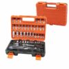 Stok Kodu: 13-2865 ALC (53PCS) (1/4") DR. SOCKET SET (LOKMA & SOKET & 6GEN ANAHTAR & BİT ADAPTÖR & CIRCIR KOLU) (PLASTİK ÇANTALI)*18