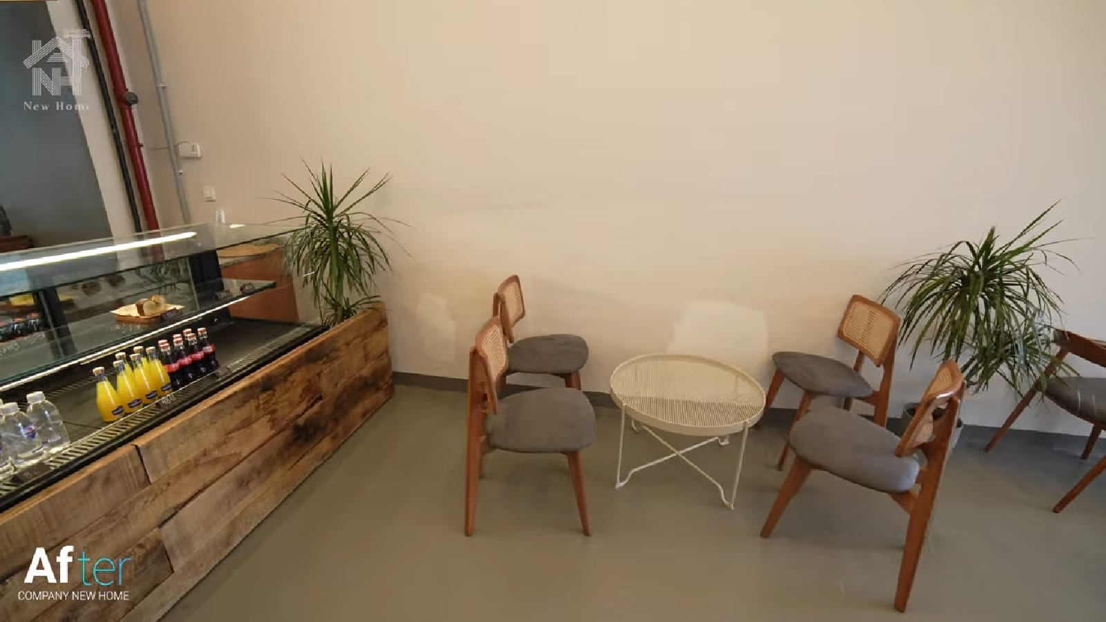 تصميم وتنفيذ ديكور بسيط ومميز كوفي شوب / RICO ROASTERS