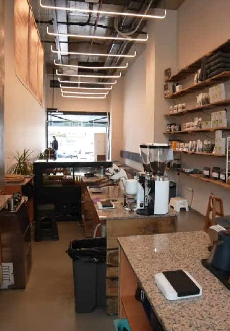 تصميم وتنفيذ ديكور بسيط ومميز كوفي شوب / RICO ROASTERS