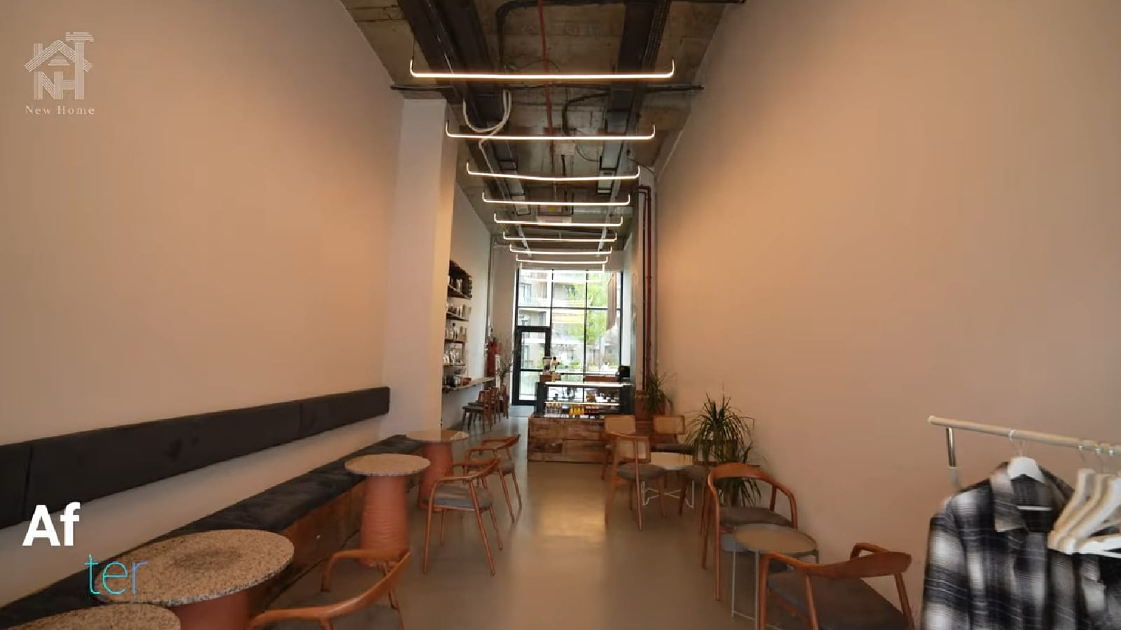 تصميم وتنفيذ ديكور بسيط ومميز كوفي شوب / RICO ROASTERS