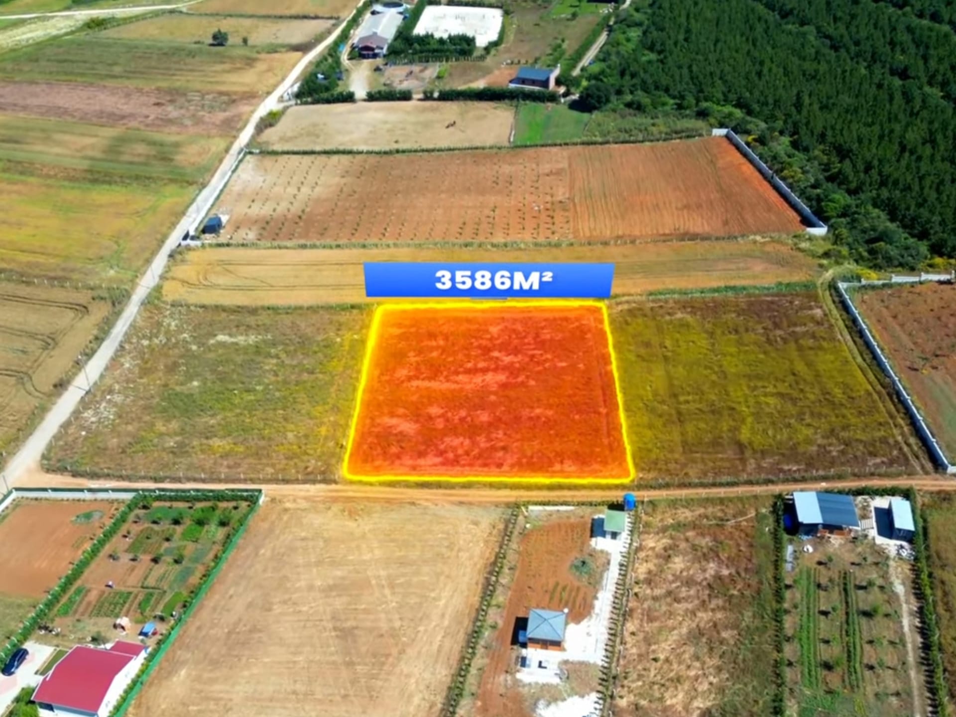 أرض للبيع في إسطنبول جاتالجا: فرصة استثمارية مميزة في قلب الطبيعة